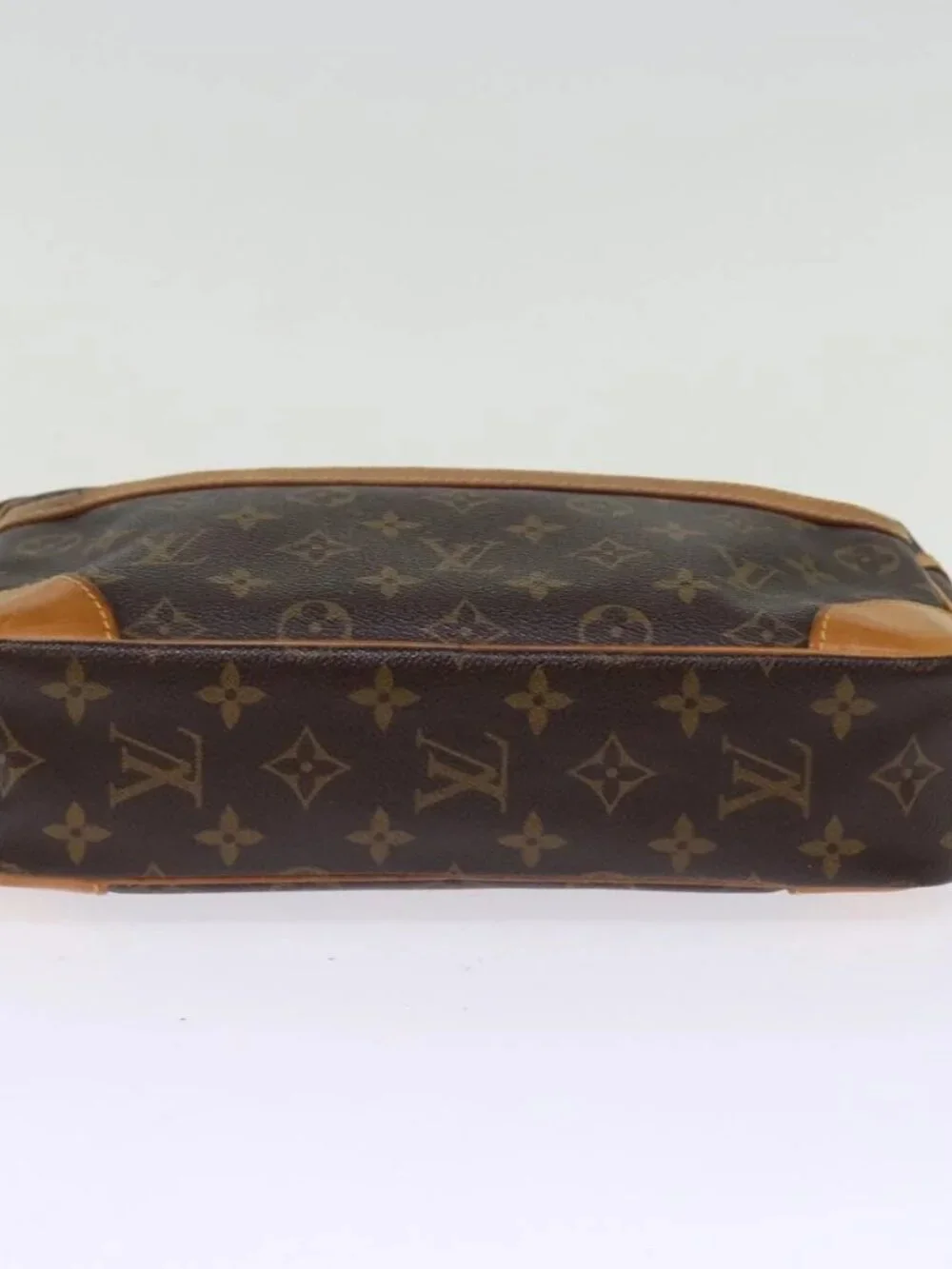 LOUIS VUITTON Monogram Compiegne 28 Clutch Bag M51845 LV Auth